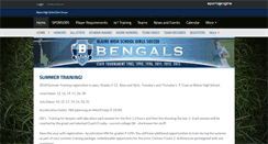 Desktop Screenshot of bengalsoccer.org